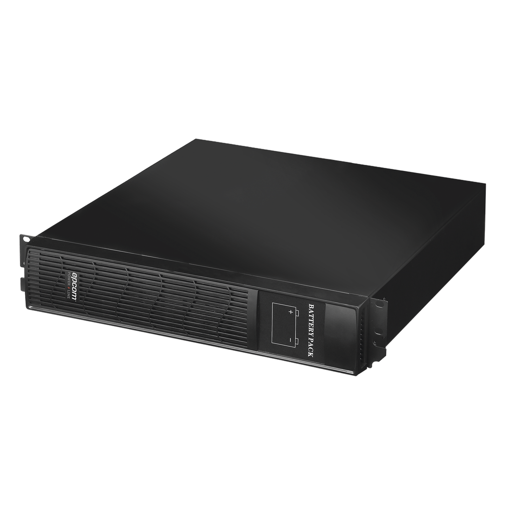 Módulo de baterías externo para aumentar el tiempo de respaldo del UPS EPU2000G3 - EPCOM POWERLINE EPU4PACKRT2U