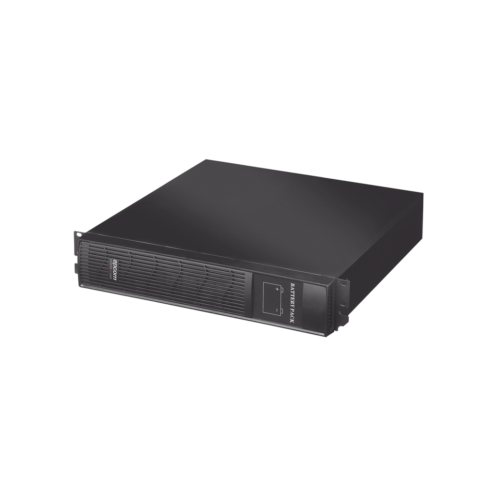 Módulo de baterías externo para aumentar el tiempo de respaldo del UPS EPU3000G3 - EPCOM POWERLINE EPU6PACKRT2U