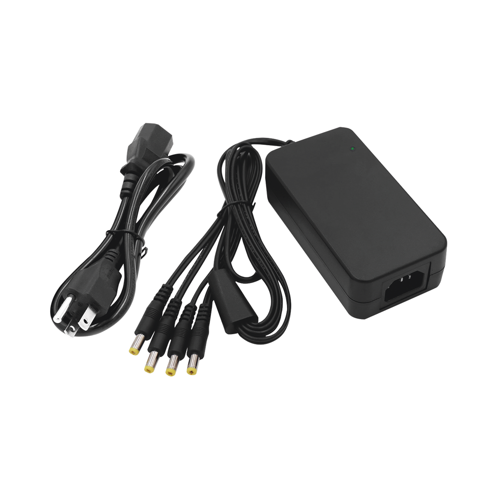 Fuente de Poder de 4 Salidas tipo Jack Macho de 12 Vcc / 5 Amper - EPCOM POWERLINE PLK12DC4CH