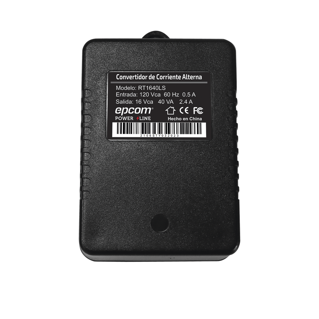 Transformador 16 Vca 40 VA - EPCOM POWERLINE RT1640LS