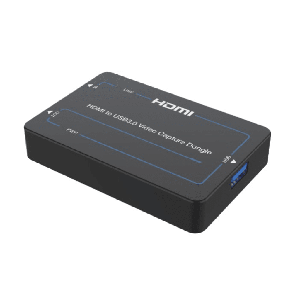 [EPCUH60EB] Adaptador de Captura de Video HDMI a USB 3.0 | 4K60 HDMI Entrada | 1080p60 USB Salida | HDCP 2.2 | 18 Gbps Ancho de Banda | Plug and Play | Compatible Windows Linux macOS - EPCOM PROAUDIO EPCUH60EB