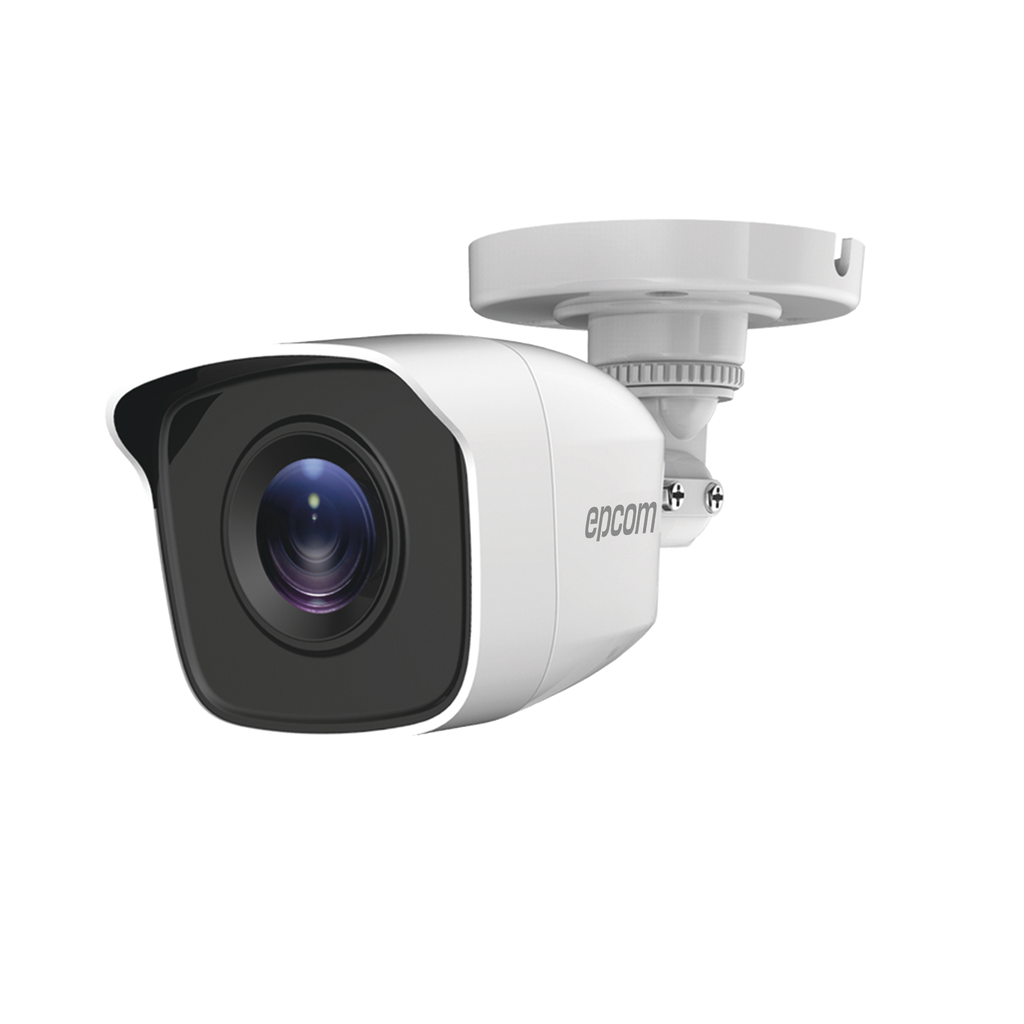 Bala TURBOHD 5 Megapíxel / Lente 2.8mm (85° de Visión) / Exterior IP66 / IR EXIR 20 mts / TVI-AHD-CVI-CVBS / Metal - EPCOM PROFESSIONAL B50-TURBO-G3