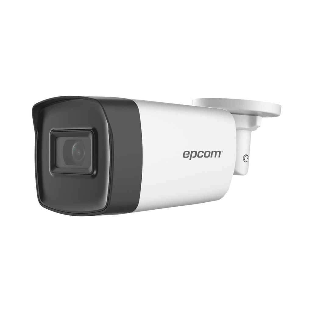 Bala TURBOHD 2 Megapíxeles (1080p) / Lente 3.6 mm / Exterior IP67 / 80 mts IR EXIR / dWDR / 4 Tecnologías - EPCOM PROFESSIONAL B8-TURBO-X8