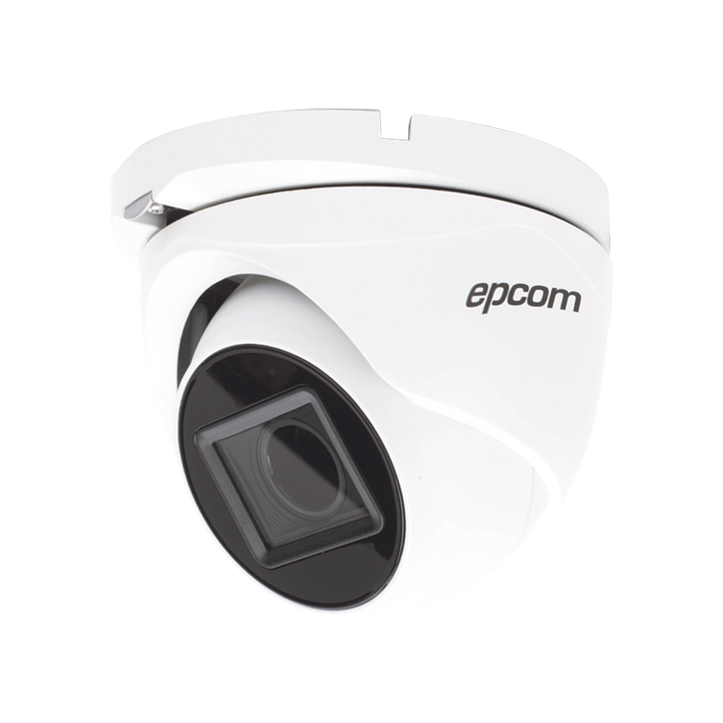 Turret TURBOHD 2 Megapixel (1080p) / Lente Motorizado 2.7 mm a 13.5 mm / Exterior IP67 / 70 mts IR EXIR / Ultra Baja Iluminación / METAL / 4 Tecnologías / Exterior IP66 - EPCOM PROFESSIONAL E8-TURBO-G3Z