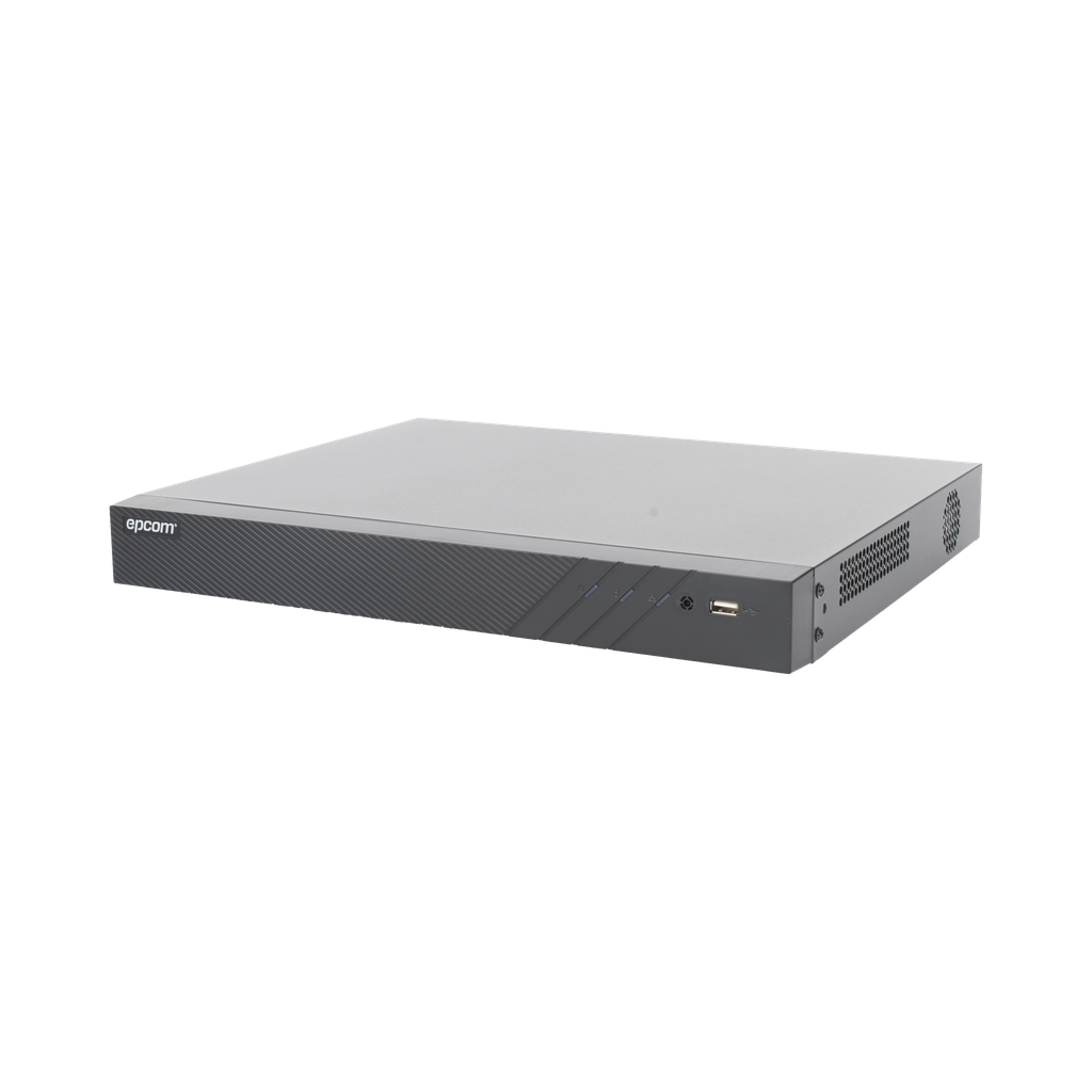 [EX-5032-TURBO] DVR 32 Canales TurboHD + 8 Canales IP / 5 Megapixel Lite - 3K Lite / Acusense (Evita Falsas Alarmas) / Audio Bidireccional / 2 Bahías de Disco Duro / H.265+ / Salida de Video en Full HD - EPCOM PROFESSIONAL EX-5032-TURBO