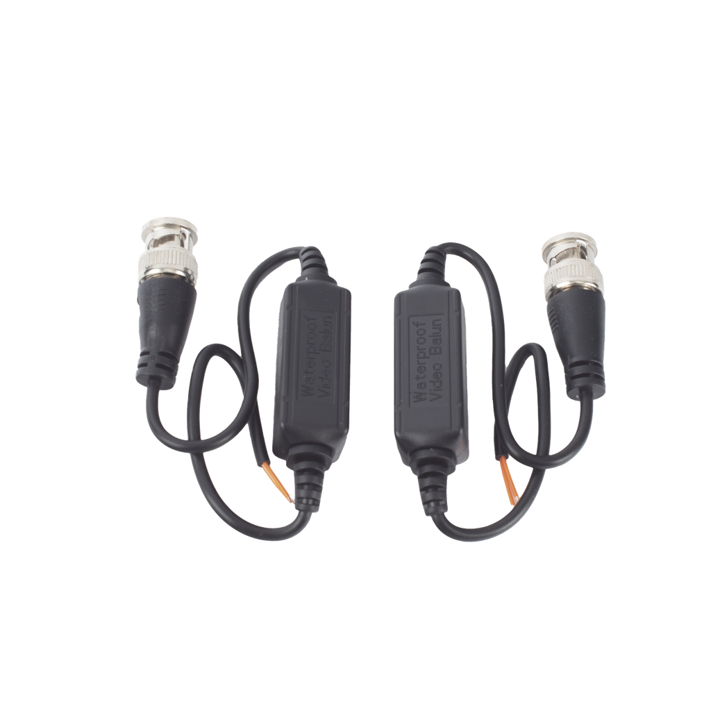 Kit de Transceptores (Baluns) para EXTERIOR TurboHD Hasta 4K HD-TVI / HD-CVI / AHD / CVBS / COAXITRON / AUDIO POR COAXITRON / Menu OSD / CONECTORES 100% COBRE / Con Cable RF Blindado. Distancia de hasta 200 m en 4K. Calidad PREMIUM - EPCOM TITANIUM TT-101-F-TURBO-EXT