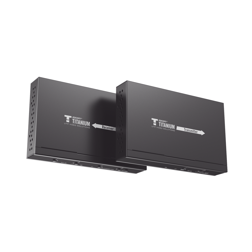 [TT-383-MATRIX-4.0] Kit Extensor MATRICIAL HDMI para distancias de 120 metros / Resolucion 1080P @ 60Hz / Cat6 / Soporta 100 TX de entrada e Ilimitados RX en la salida / Control por PC, Control Remoto y Boton / Compatible con Switch IGMP.