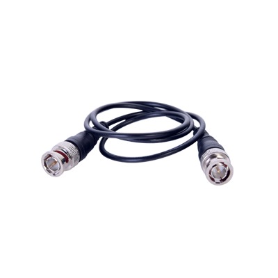 Cable Coaxial Armado con Conector BNC (Video) / Longitud de 0.6 Metros (1.97 Pies) / Optimizado para Cámaras 4K / Uso en Interior - EPCOM TITANIUM TT-BNC-BNC-0.6M