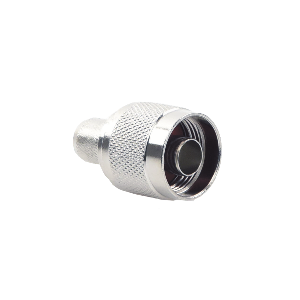 [TT-CON-531] Conector N Macho para 75 Ohm de Anillo Plegable para cable RG-11, Niquel /Oro /Teflon.