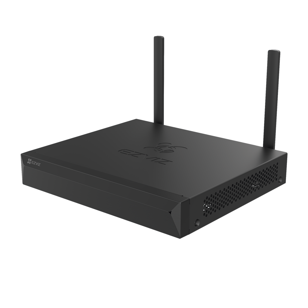 NVR Inalámbrico (WiFi) de 8 Canales IP / Admite Cámaras hasta 5 Megapixel (3K) / Salidas HDMI y VGA / H.265 / Almacenamiento Expandible hasta 8 TB - EZVIZ CS-X5S-8W