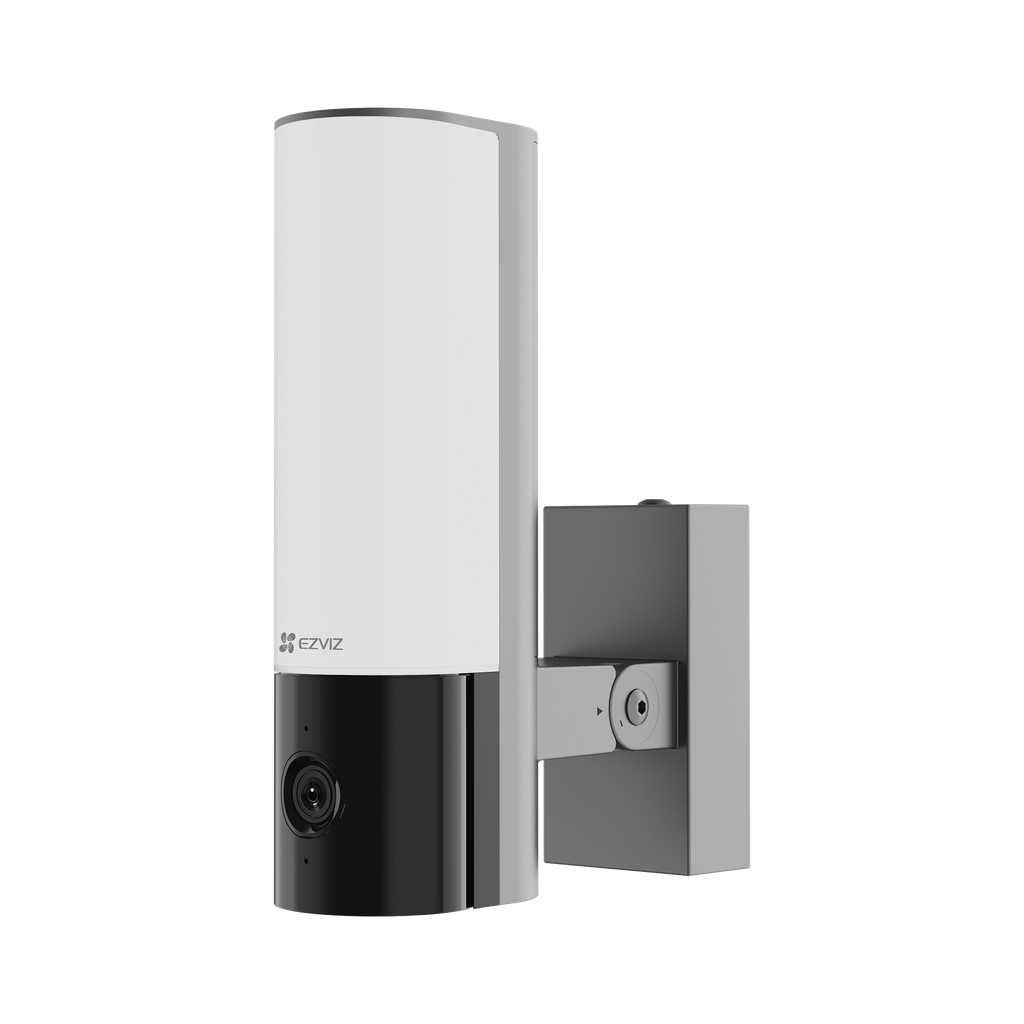 Camara IP 4 Megapixel / Wi-Fi / Lampara Integrada / Audio de dos vias / Imagen Nocturna a Color / Deteccion Humana / Audios Personalizables  / Uso Exterior con Proteccion