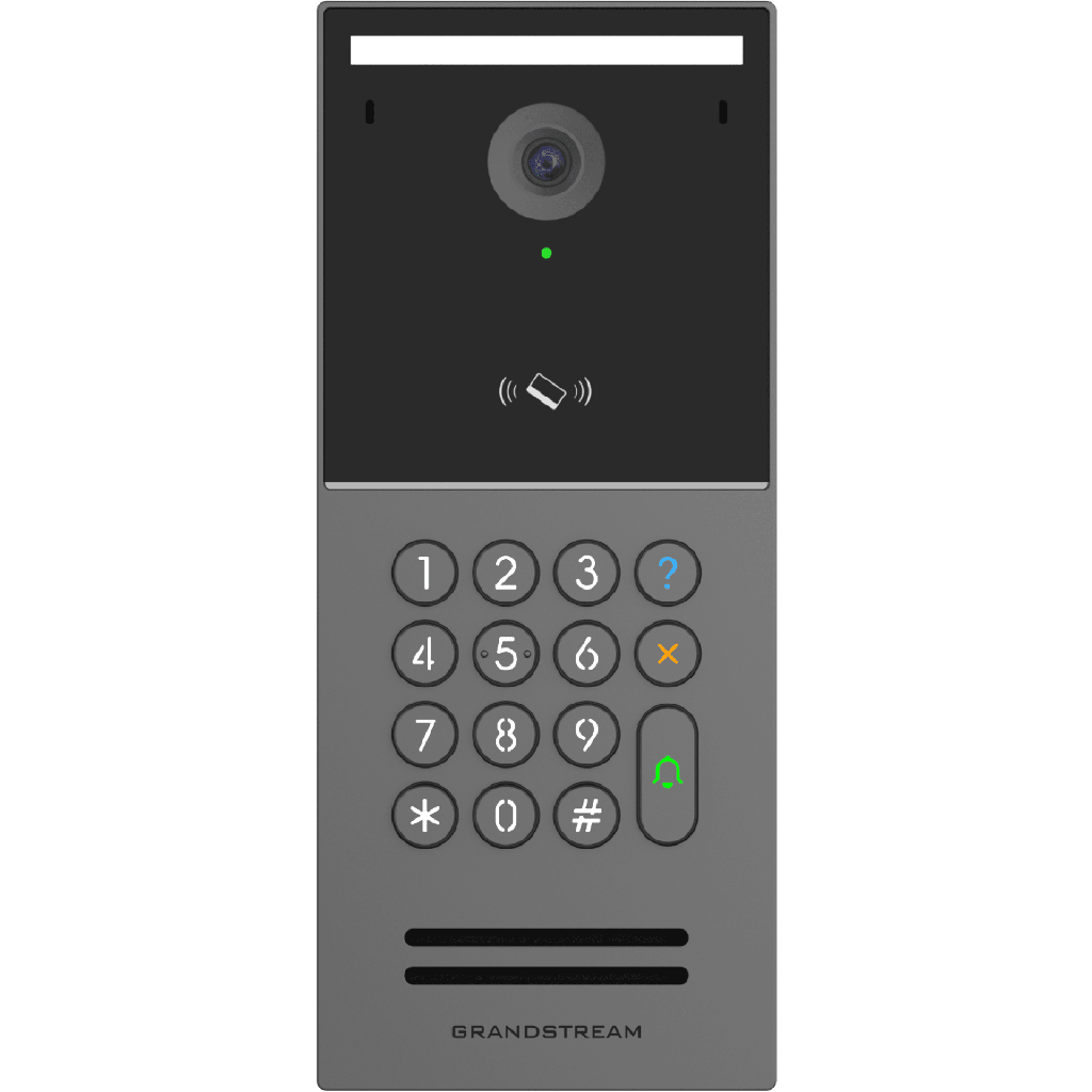 Videoportero IP Inteligente GDS3725 2K Ultra HD 1080p Ángulo 127° IA ISP con Anál - GRANDSTREAM GDS3725