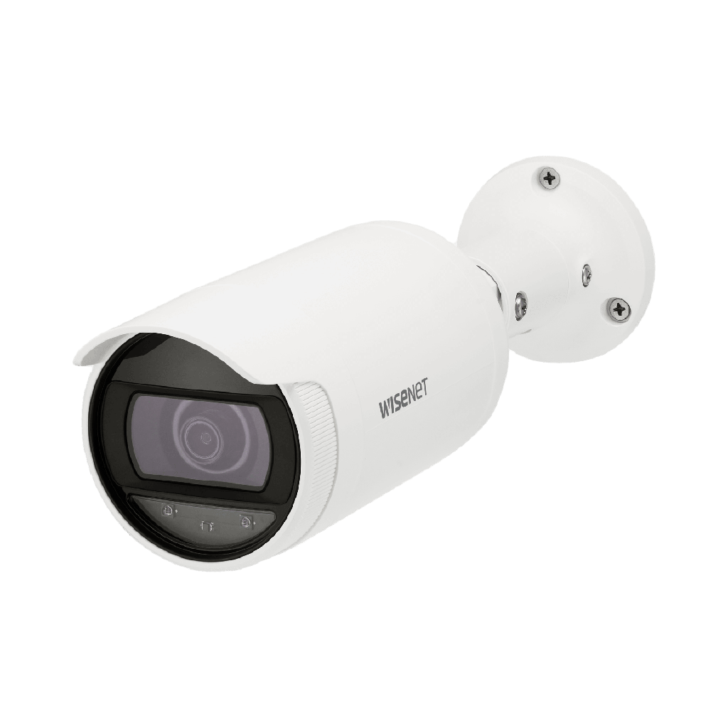 Camara IP Tipo Bala 4 Megapixel / Lente varifocal motorizado 3.3 a 10.3mm / IR 30M / WDR 120db / IP66 / H.265 & WiseStream / modo pasillo / POE 802.3af