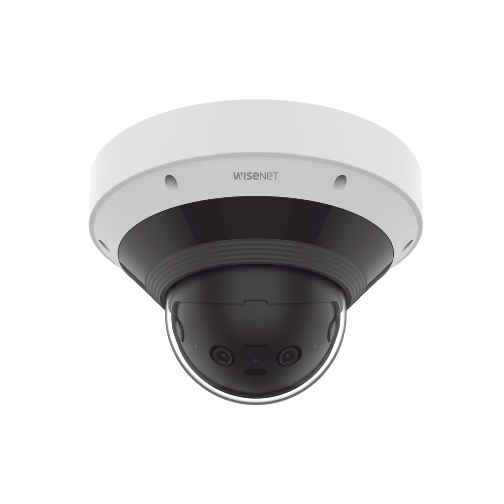 Cámara IP 8 MP Antivandálica Panorámica 180 o 209Âº / H.265 & WiseStream / IP66 / IK10 / PoE+ - HANWHA VISION PNM-C9022RV
