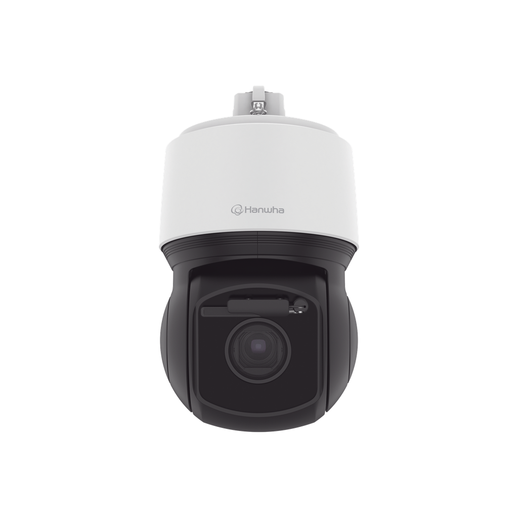 Cámara PTZ IP 2MP con inteligencia Artificial / antivandálica / 40x Zoom Í“ptico / IR 200m / Exterior IP66 / IK10 / NEMA4X / Auto tracking / H.265 & WiseStream / Wiper incluido / NTCIP - HANWHA VISION XNP-C6403RW