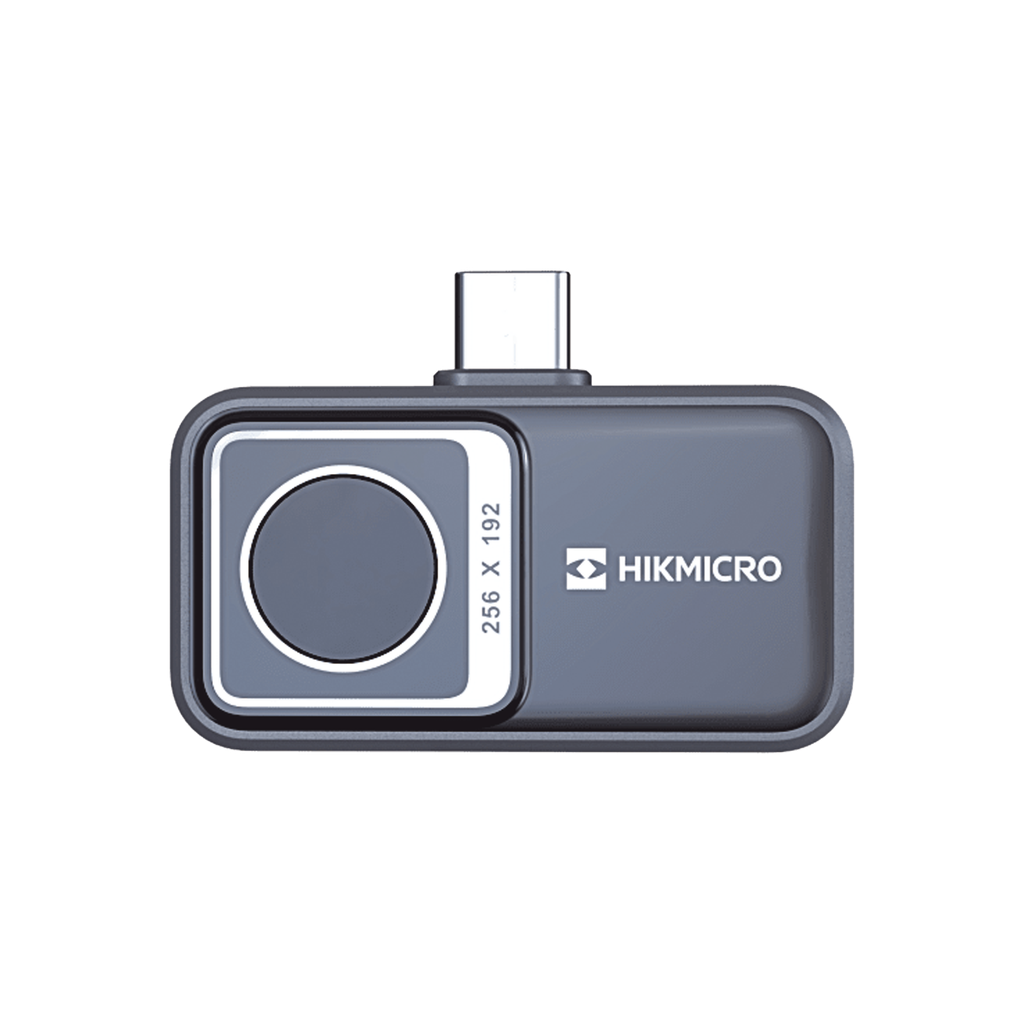 Mini2 V2 - Cámara Termográfica para Smartphone / Resolución IR 256 x 192 (49,152 píxeles) / SuperIR / Rango de -20°C a 400°C / Precisión Â±2°C o Â±2% / Compatible iOS (Lightning & USB-C) y And - HIKMICRO HM-TJ12-3ARF-MINI2V2
