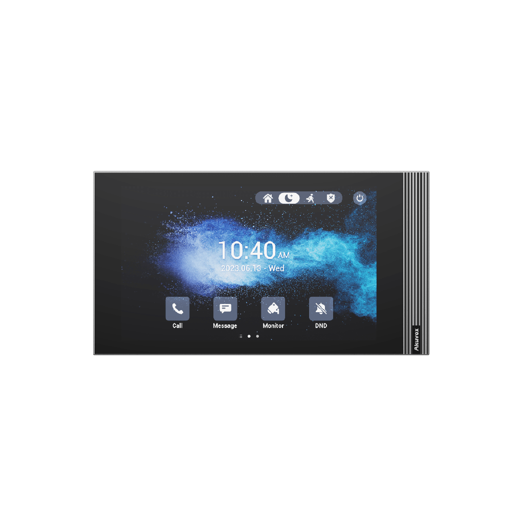 MONITOR LINUX / POE  / WIFI 6 / 7 PULGADAS TACTIL /  8 ENTRADAS DE ALARMA / SIP