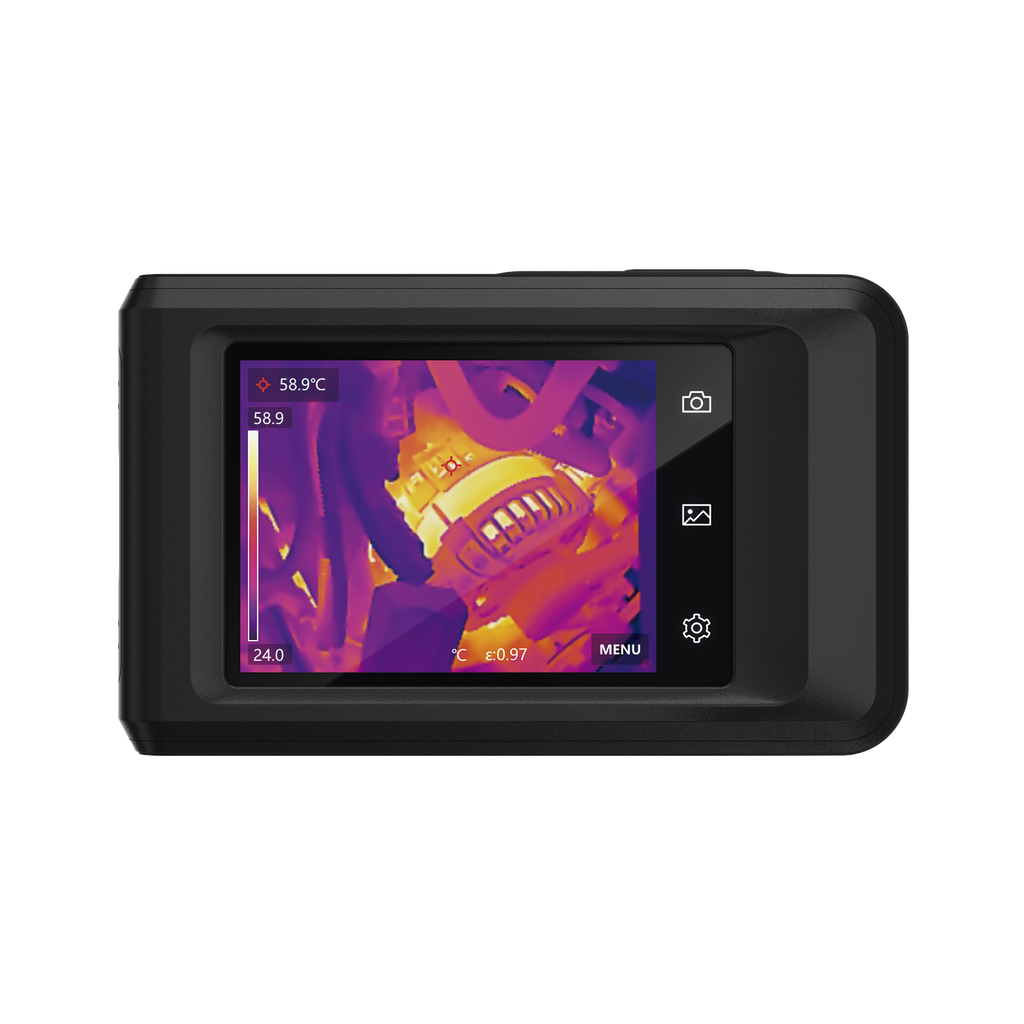 Pocket2 - Cámara Termográfica de Bolsillo / Pantalla Táctil 3.5" / Resolución IR 256 x 192 y Visual 8MP / Rango de -20°C a 400°C / SuperIR / Wi-Fi y Bluetooth / Memoria 16GB - HIKMICRO HM-TP42-3AQF-W-POCKET2