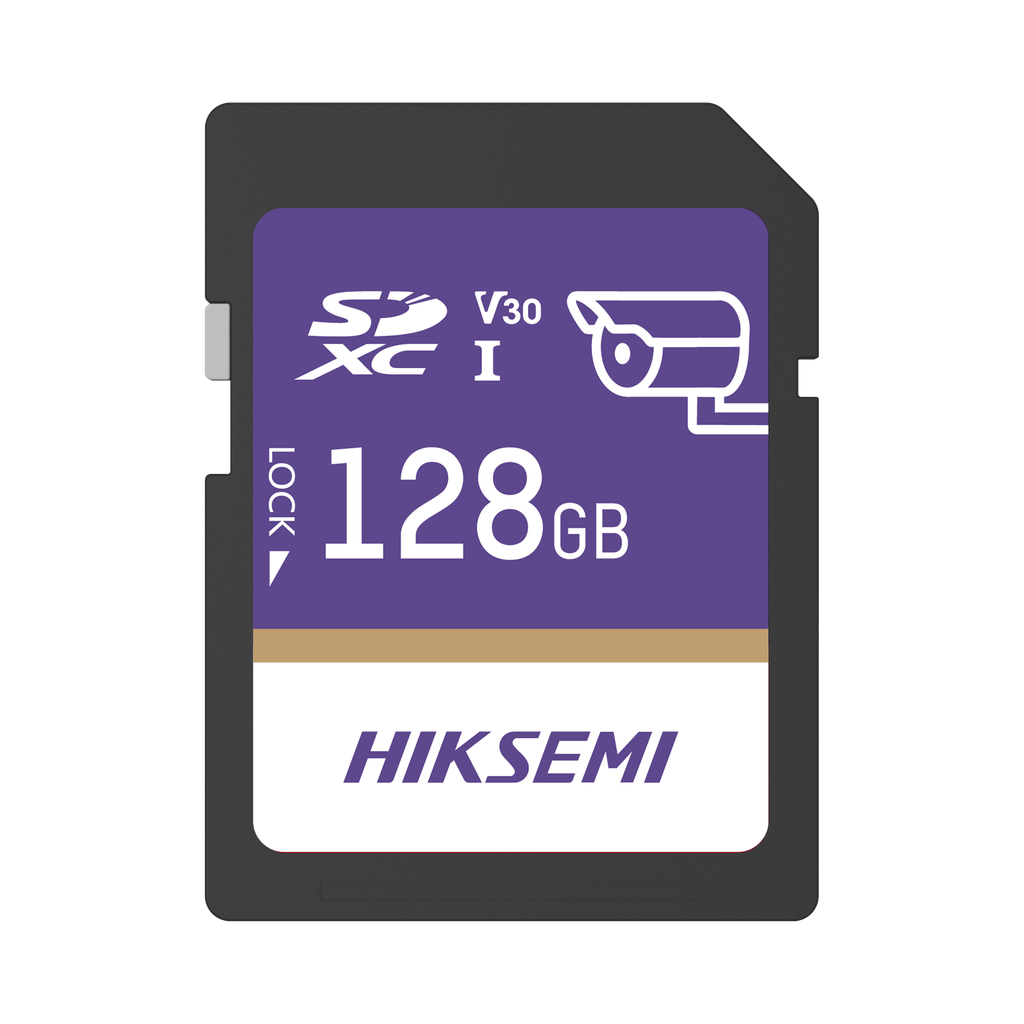 [HS-SD-P10/128G/GUARDPRO] Memoria SD Clase 10 de 128 GB / Especializada Para Videovigilancia - HIKSEMI by HIKVISION HS-SD-P10-128G-GUARDPRO