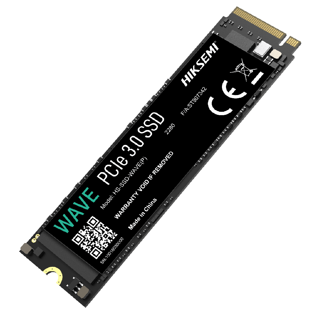 Unidad de estado sólido (SSD) 1024 GB / PCIE 3.0 / M.2 NVME / Alto Rendimiento / 2280 MB/S Lectura / 1800 MB/S escritura - HIKSEMI by HIKVISION HS-SSD-WAVE(P)-1024G