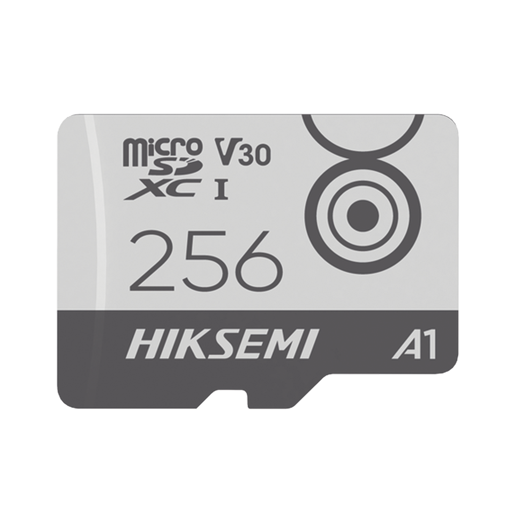 Memoria MicroSD / Clase 10 de 256 GB / Especializada Para Videovigilancia Movil (Uso 24/7) / Soporta Altas Temperaturas / 95 MB/s Lectura / 55 MB/s Escritura - HIKSEMI by HIKVISION HS-TF-M1-256G