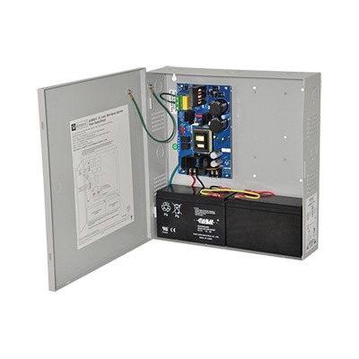 12 o 24 Vcc @ 6 A / fuente de alimentacion / 1 salida / capacidad de respaldo / requiere bateria