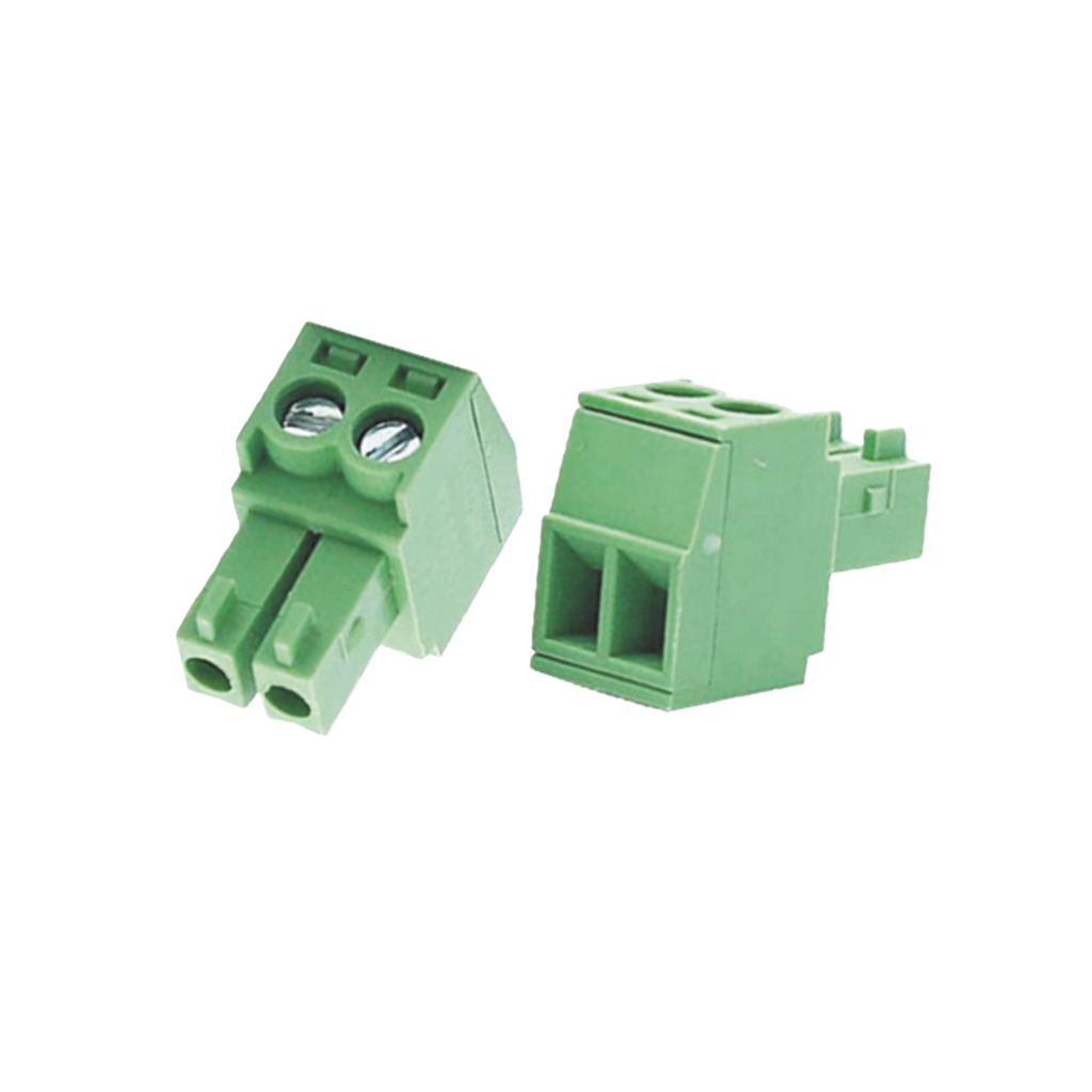 Bornera Verde Conector Macho de 3.5 Mm para Paneles de Acceso, Cámaras, Múltiples - HIKVISION 101305175