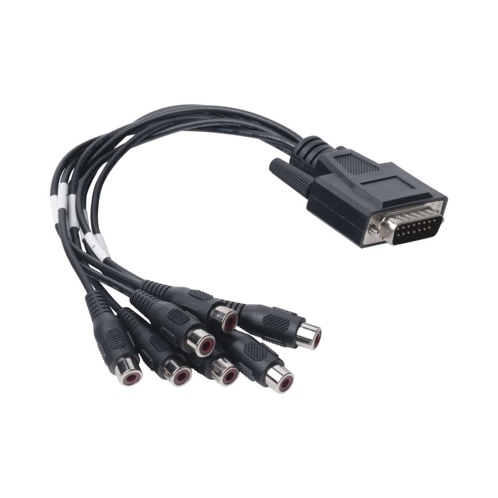 Adaptador de 7 entradas de Audio para DVR¬¥s epcom y HIKVISION