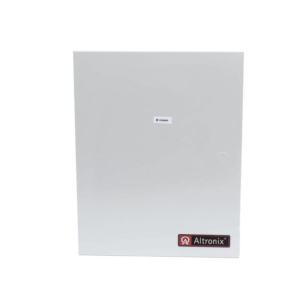 12 Vcc @ 10 A / Fuente tipo control / 16 salidas / capacidad de baterías de respaldo / Requiere batería. - ALTRONIX AL1012ULXPD16