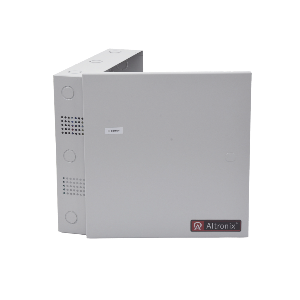 12 o 24 Vcc @ 6 A / fuente tipo control / para 8 entradas a 8 salidas / capacidad de batería de respaldo / requiere batería. - ALTRONIX AL600ULPD8CB