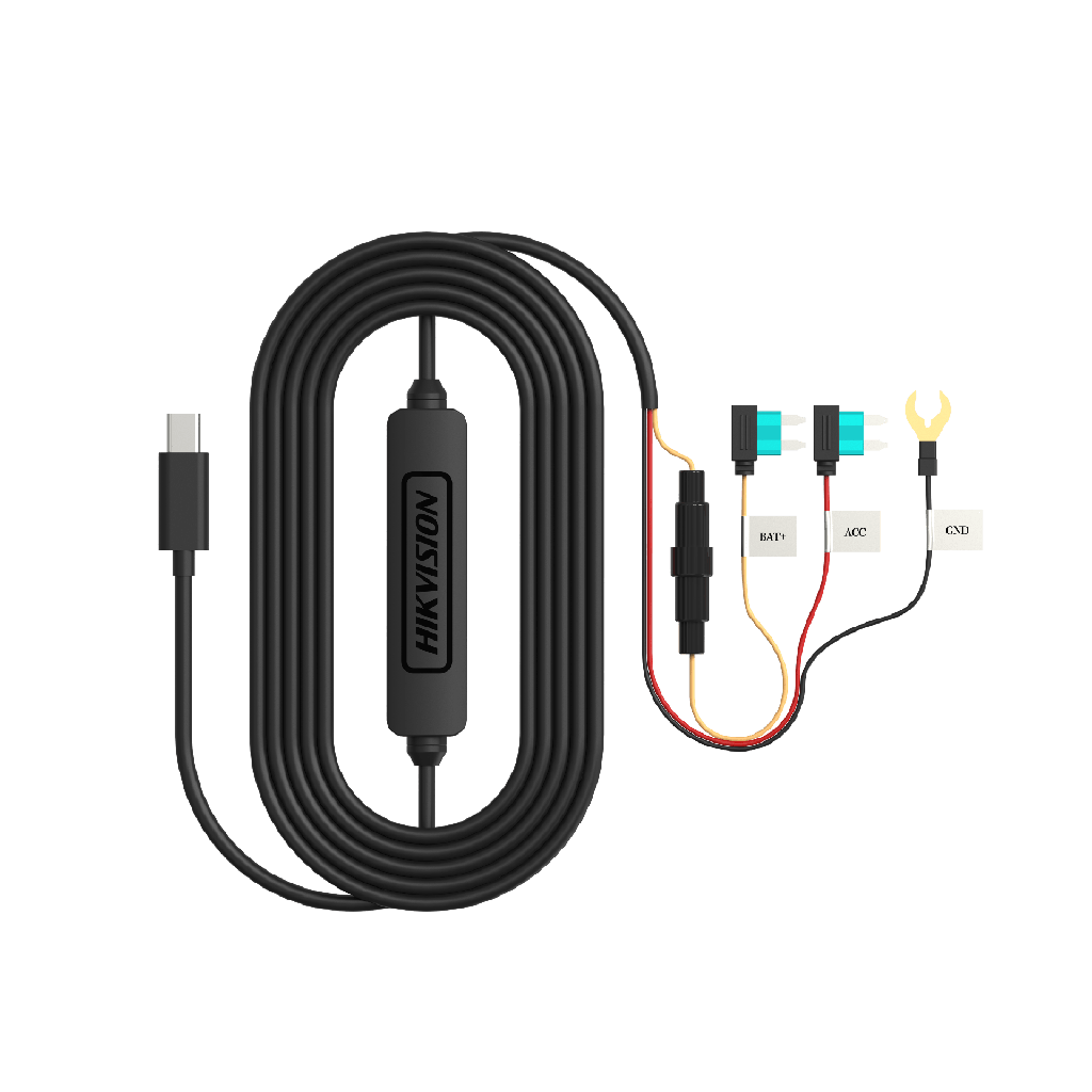 Adaptador para Alimentar Dahscam Directo de la Bateria del Automovil / Compatible con AE-DC2018-K2 / AE-DC4328-K5 - HIKVISION AE-DF7351
