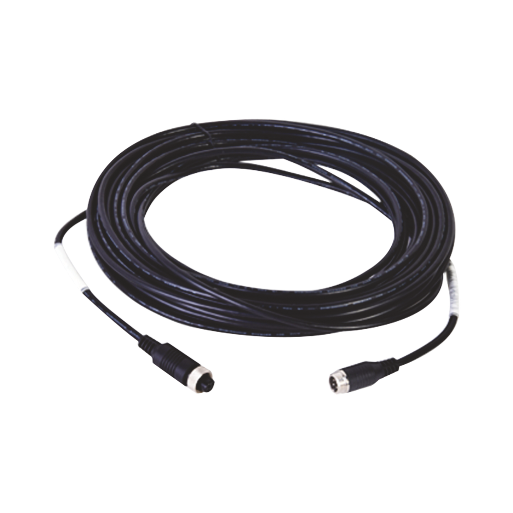 Cable Extensor de Video y Audio de 14 Metros / Conector Tipo Aviacion / Compatible con Camara TURBO Movil HIKVISION