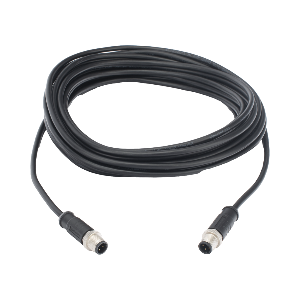 Cable Extensor de Video y Audio de 10 Metros / Conector Tipo Aviacion / Compatible con Camara IP Movil HIKVISION