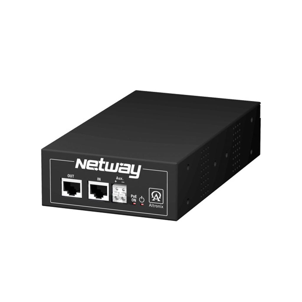 Inyector Midspan un solo puerto Hi-PoE para desempeÒo estandar y mejorado de energia, para infraestuctura de red