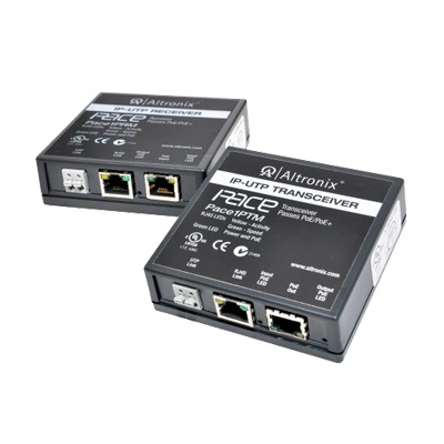 [PACE-1PR-MT] Kit extensor IP y PoE por cable UTP CAT5E hasta 500 mts @ 100 mbps - ALTRONIX PACE-1PR-MT