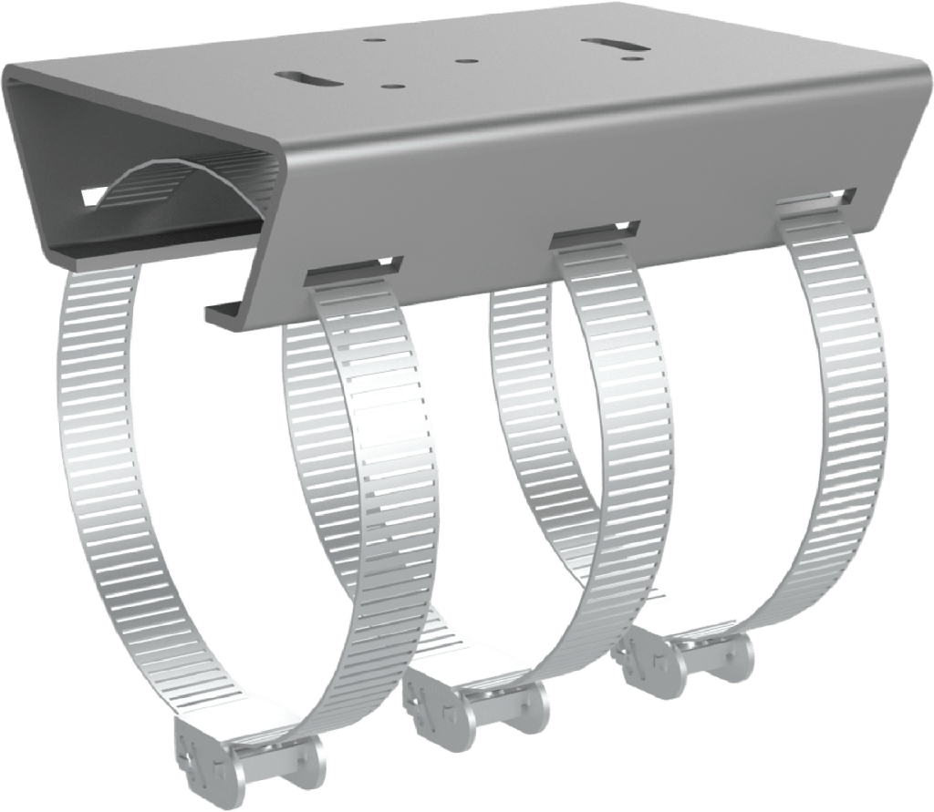 Montaje de Poste para Cámaras Radar IDS-TCM403 - HIKVISION DS-1278ZJ-BJH-HG-316-60-300MM