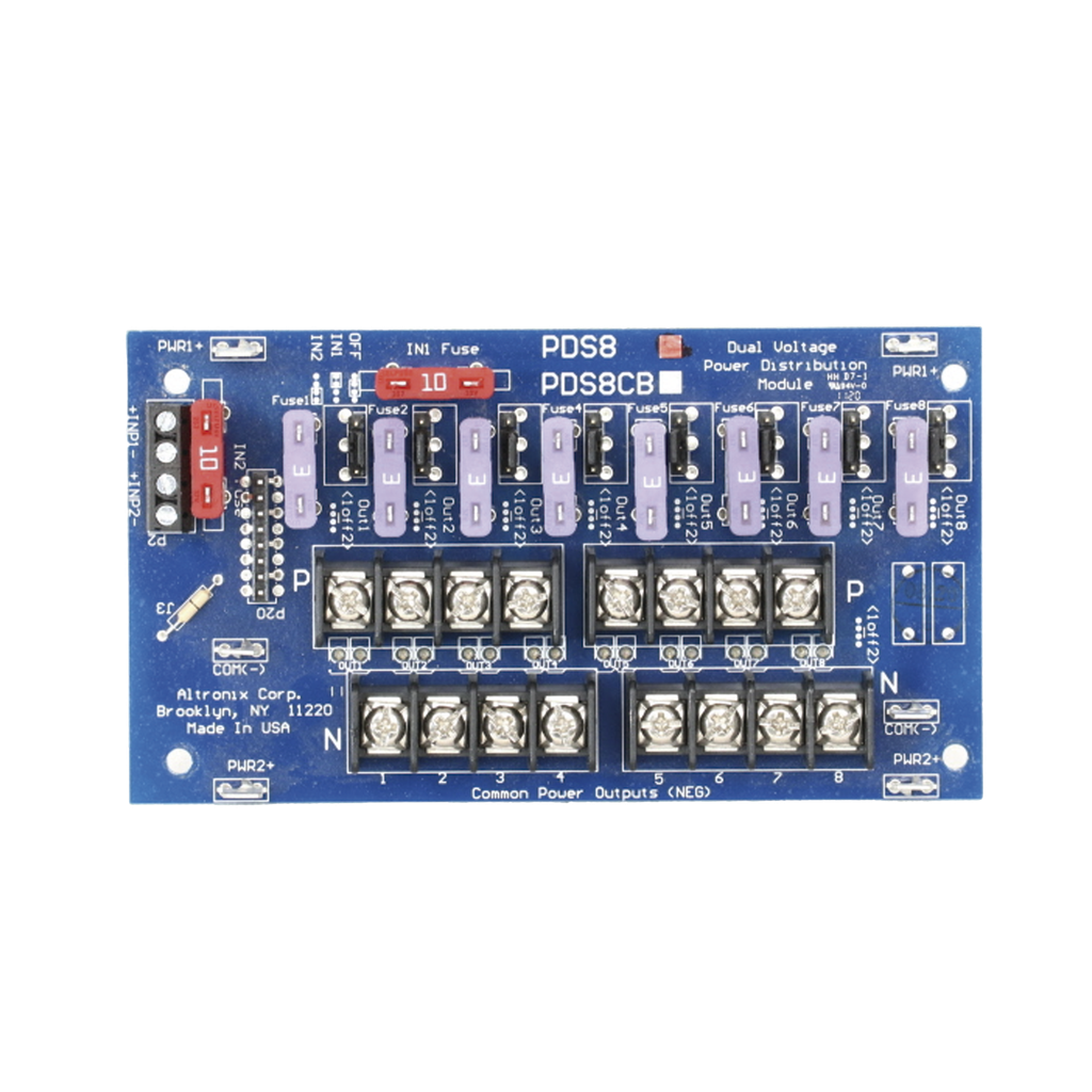 MODULOS PARA DISTRIBUCION DE ENERGIA DE ENTRADA DOBLE