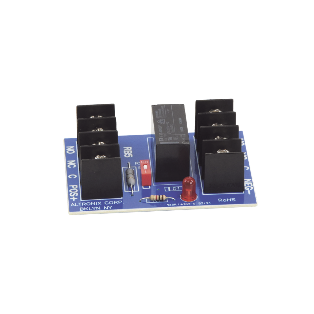 MÍ“DULO DE RELEY 6 / 12VDC, CONTACTOS DPDT @ 5A - 220VAC / 28VDC - ALTRONIX RB5