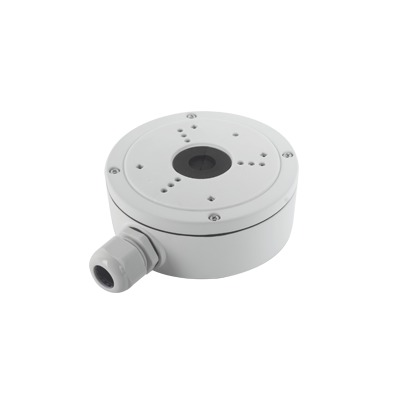 Caja de Conexiones de Exterior con Tapa para Cámaras Tipo Domo, Turret y Bala / IP66 - HIKVISION DS-1280ZJ-S