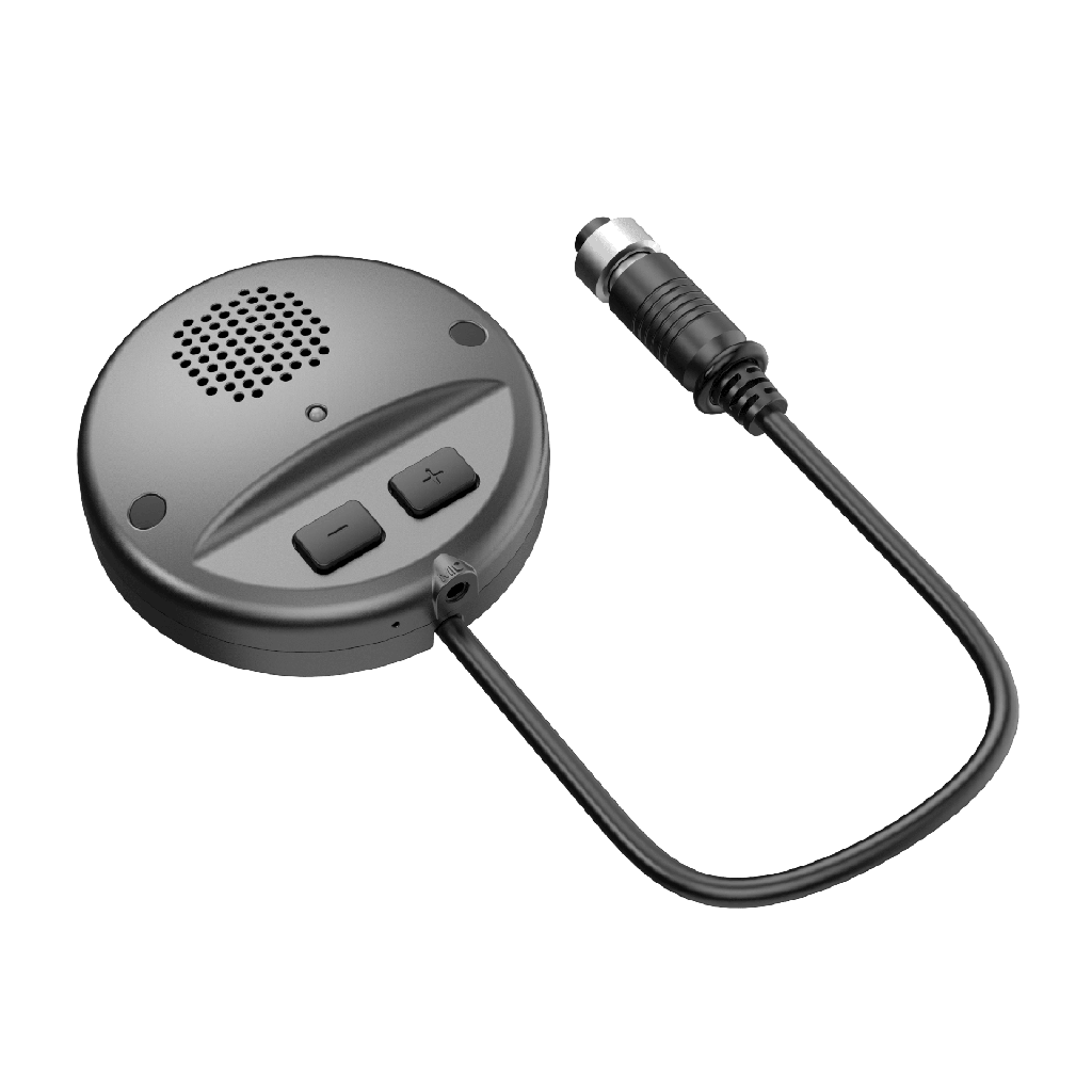 Accesorio para Audio de 2 Vías / Compatible con DVR Móvil HIKVISION / Conector Tipo Aviación / Micrófono y Altavoz Integrados - HIKVISION DS-1350HM(AE)(1M-4PIN)