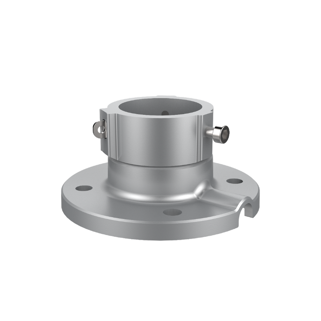 Montaje de Techo sin Tubo de Extensión para Domos PTZ TURBOHD y PTZ IP / Acero Inoxidable - HIKVISION DS-1663ZJ-P