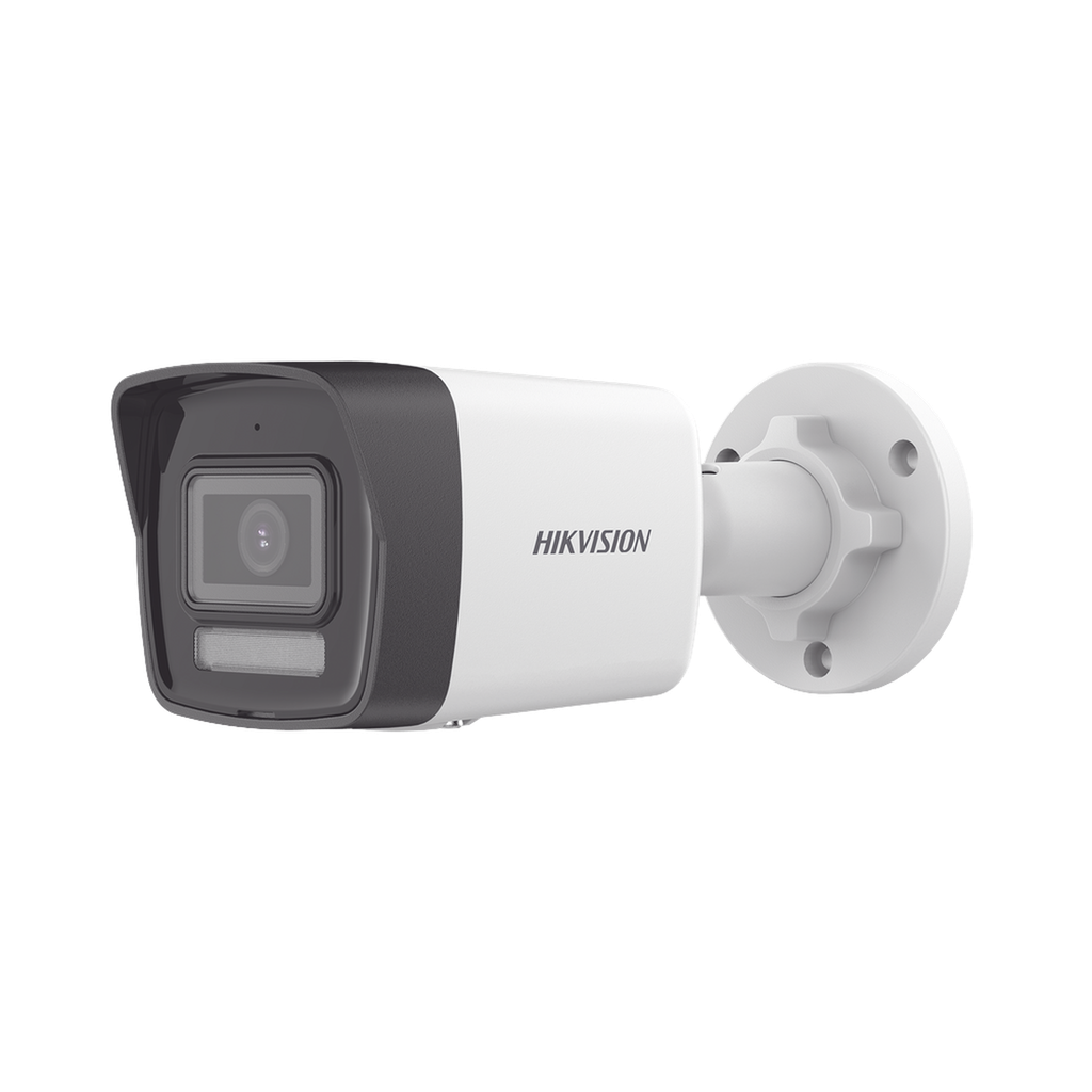 Bala IP 2 Megapixel / Lente 2.8 mm / Dual Light (30 mts IR + 30 mts Luz Blanca) / ACUSENSE Lite / Exterior IP67 / H.265+ / PoE - HIKVISION DS-2CD1023G2-LIU