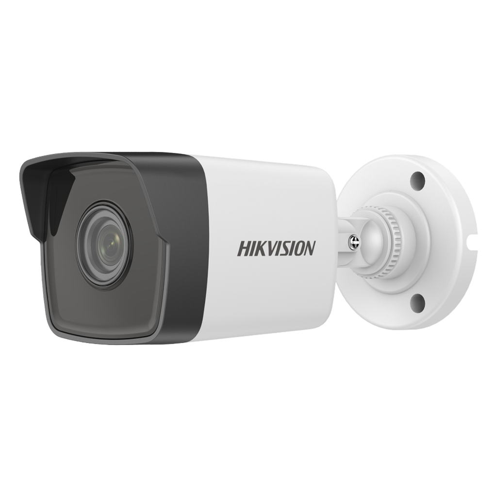 Bala IP 4 Megapixel / Lente 2.8 mm / 30 mts IR / WDR 120 dB / Exterior IP67 / Hik-Connect P2P / H.265+ / PoE / ONVIF - HIKVISION DS-2CD1043G0-I(C)