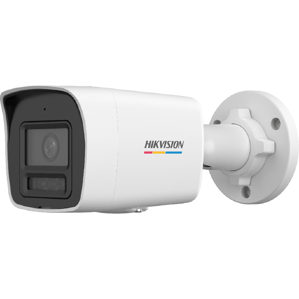 [ColorVu 3.0 + MD 3.0] Bala IP 4 Megapixel / Lente 2.8 mm / Dual Light (30 mts IR + 30 mts Luz Blanca) / Micrófono Integrado / Exterior IP67 / WDR / PoE / Micro SD - HIKVISION DS-2CD1047G3-LIUF