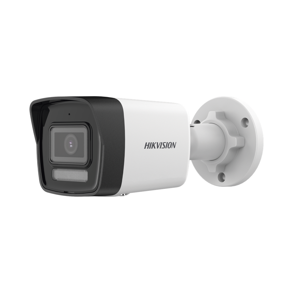 [Dual Light] Bala IP 8 Megapixel (4K) / Lente 2.8 mm / 30 mts IR + 30 mts Luz Blanca / Micrófono Integrado / ACUSENSE Lite / Exterior IP67 / H.265 / PoE / Micro SD - HIKVISION DS-2CD1083G2-LIU(F)