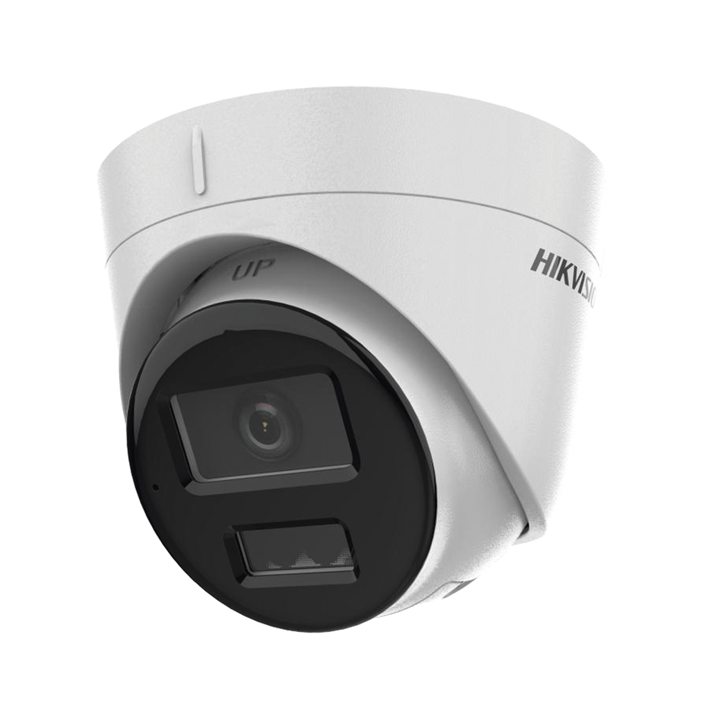 [Dual Light] Turret IP 2 Megapixel / Lente 2.8 mm / 30 mts IR + 30 mts Luz Blanca / Micrófono Integrado / ACUSENSE Lite / Exterior IP67 / H.265 / PoE / ONVIF / Micro SD - HIKVISION DS-2CD1323G2-LIUF