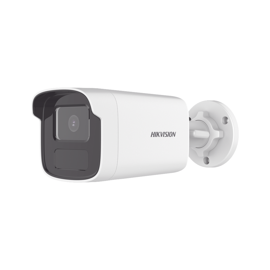 [Dual Light] Bala IP 4 Megapíxel / Lente 4 mm / 50 Mts IR + 50 mts Luz Blanca / ACUSENSE Lite (Detección de Humanos y Vehiculos) / Exterior IP67 / WDR 120 dB / PoE - HIKVISION DS-2CD1T43G2-LIUF