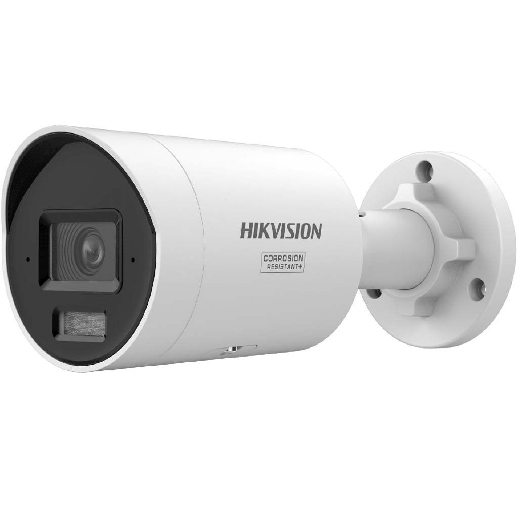 [Dual Light + 2 Micrófonos Integrados] Bala IP 12 Megapixel / Lente 2.8 mm / 40 mts Luz Blanca + 40 mts IR / ACUSENSE / Exterior IP67 / WDR 120 dB / PoE / Micro SD / Metal / ACUSEARCH - HIKVISION DS-2CD20123G2-LIUY