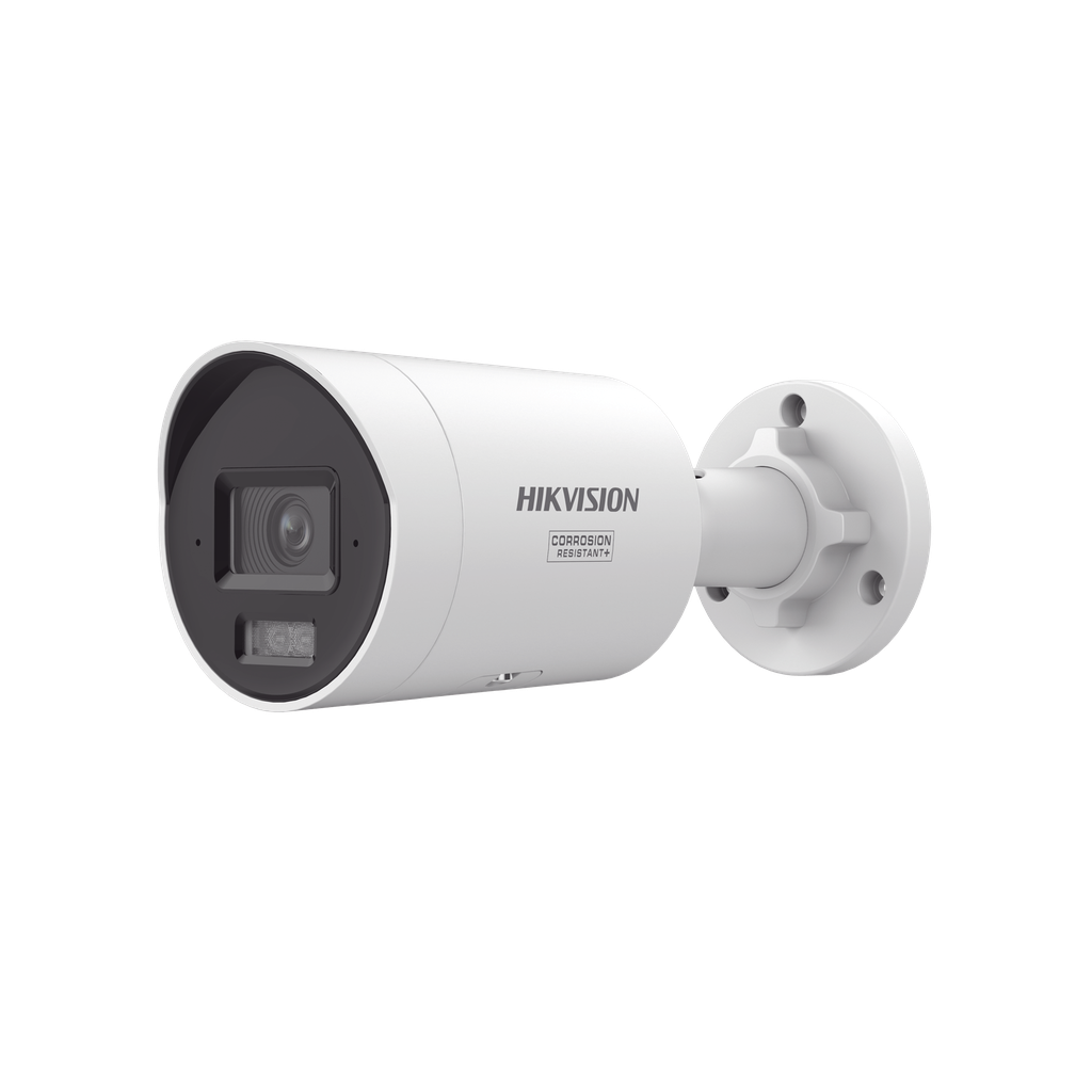 [Dual Light + ColorVu 3.0 + HikAI] Bala IP 4 Megapixel / Lente 2.8 mm / 40 mts IR + Luz Blanca / 2 Microfonos Integrados / Exterior IP67 / Estrobo Azul y Rojo / WDR 130 dB / ACUSENSE 3.0 / Metal / NEMA 4X / ACUSEARCH - HIKVISION DS-2CD2047G3-LI2UY-SRB