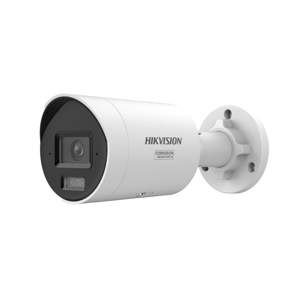 [Dual Light + ColorVu 3.0 + HikAI] Bala IP 6 Megapixel / Lente 2.8 mm / 40 mts IR + Luz Blanca / 2 Microfonos Integrados / Exterior IP67 / WDR 130 dB / ACUSENSE 3.0 / Metal / NEMA 4X / ACUSEARCH - HIKVISION DS-2CD2067G3-LI2UY